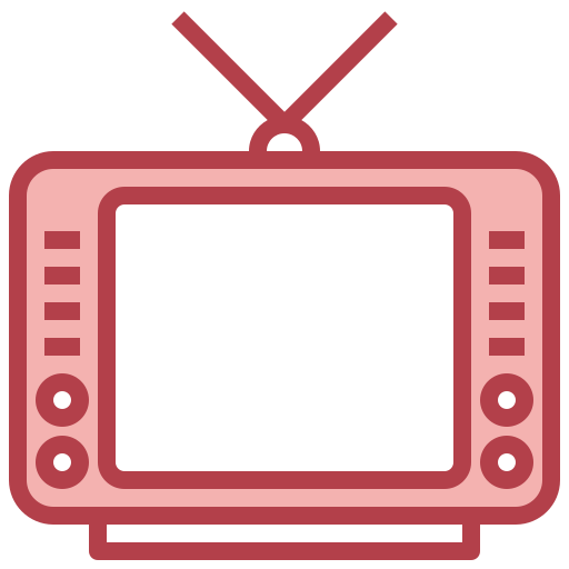 Televisão Surang Red Ícone