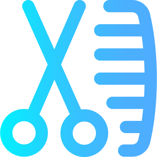 Парикмахерское дело Super Basic Omission Gradient иконка