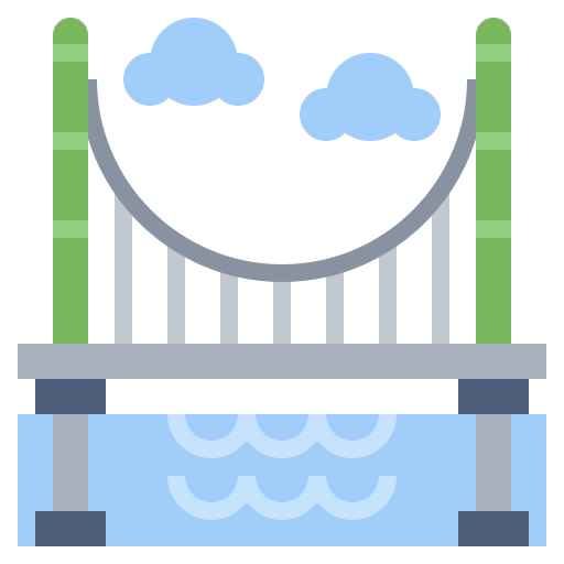 Мост Золотые ворота Surang Flat иконка