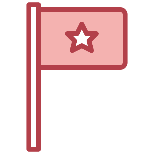 bandiera Surang Red icona
