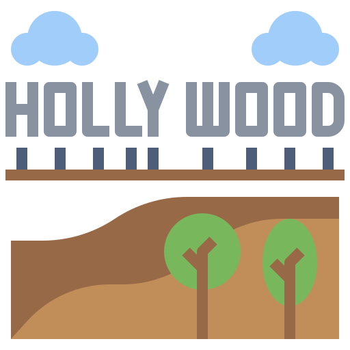 hollywood Surang Flat icoon