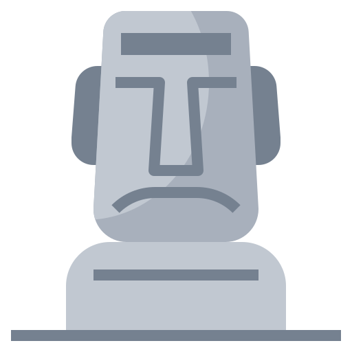 moai Surang Flat icon