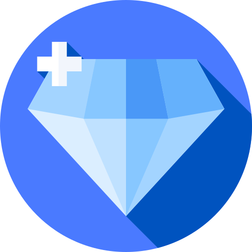 diamant Flat Circular Flat icon