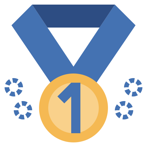 Medalla Surang Flat icono