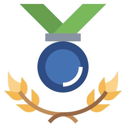 Medal Surang Flat icon