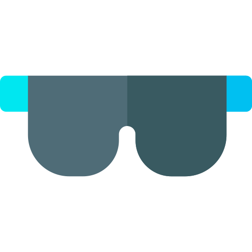 occhiali di sicurezza Basic Rounded Flat icona
