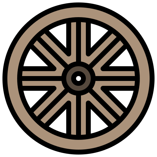 바퀴 Surang Lineal Color icon