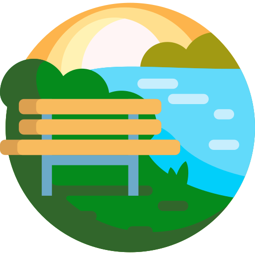 公園 Detailed Flat Circular Flat icon