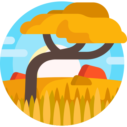 savanne Detailed Flat Circular Flat icon