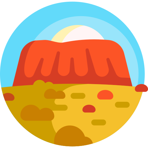 Acantilado Detailed Flat Circular Flat icono