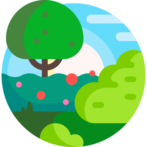 Forest Detailed Flat Circular Flat icon