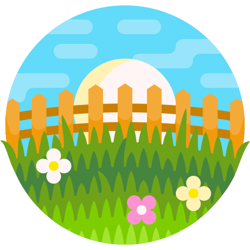 Lawn Detailed Flat Circular Flat icon