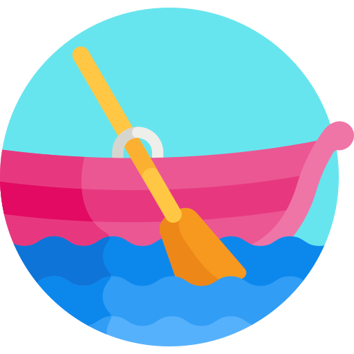 gondola Detailed Flat Circular Flat ikona