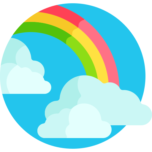 虹 Detailed Flat Circular Flat icon
