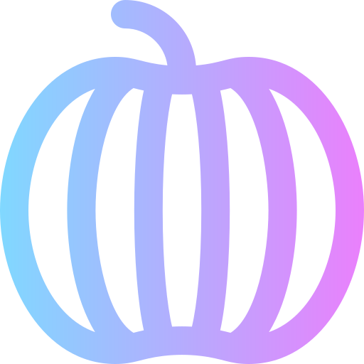 かぼちゃ Super Basic Rounded Gradient icon