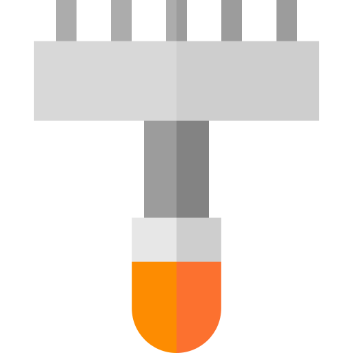 갈퀴 Basic Straight Flat icon