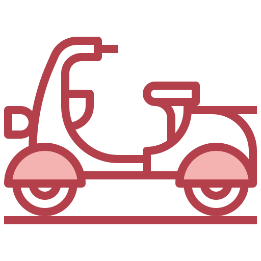 Motorbike Surang Red icon