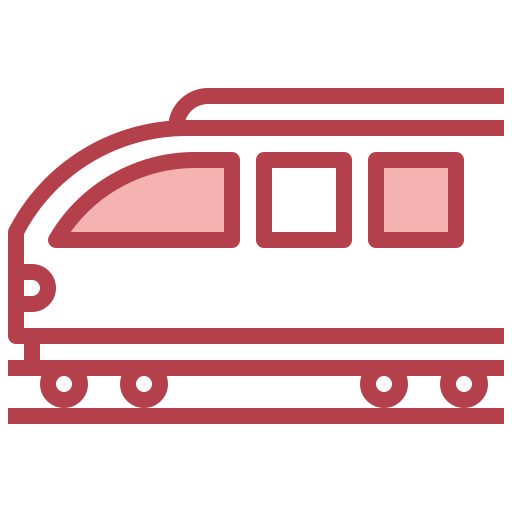 train Surang Red Icône