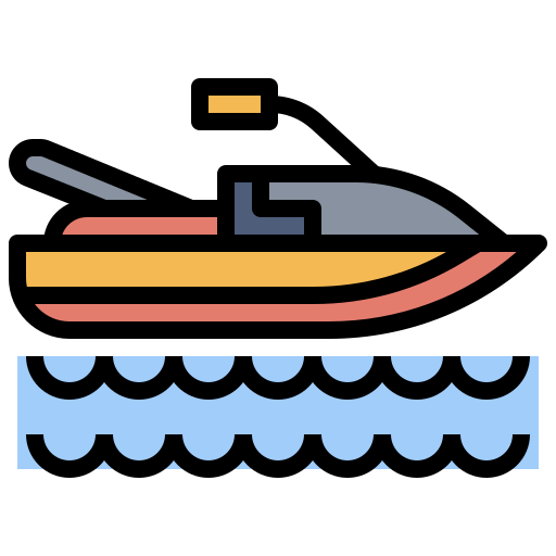 skuter wodny Surang Lineal Color ikona