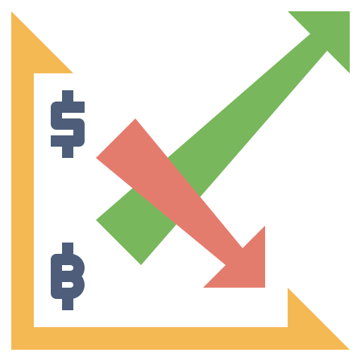 Диаграмма Surang Flat иконка
