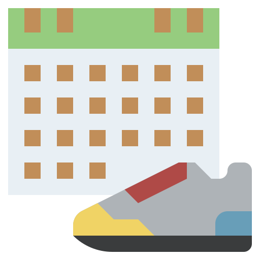 Calendario Surang Flat icono