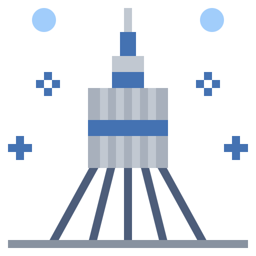 satellit Surang Flat icon