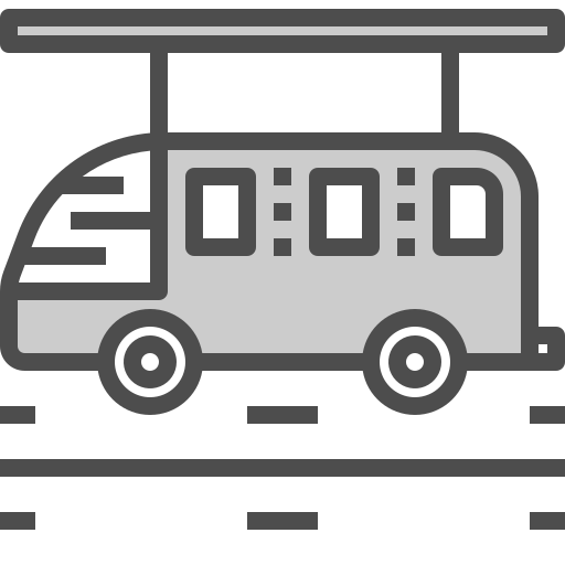 autobus Winnievizence Grey icona