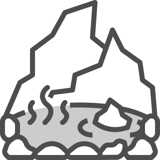 Hot spring Winnievizence Grey icon