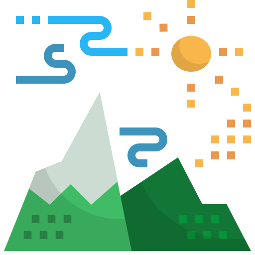 산 Winnievizence Flat icon
