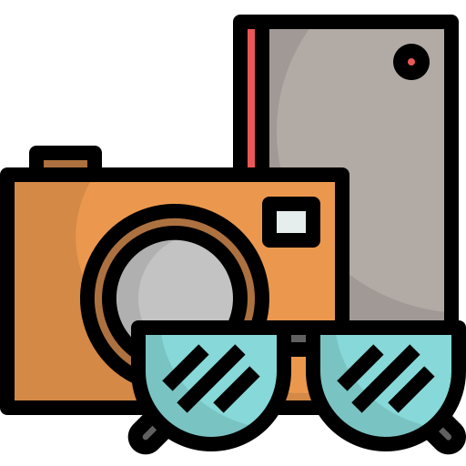 Camera Winnievizence Lineal color icon
