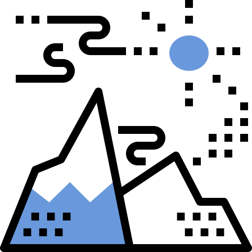Montanha Winnievizence Blue Ícone