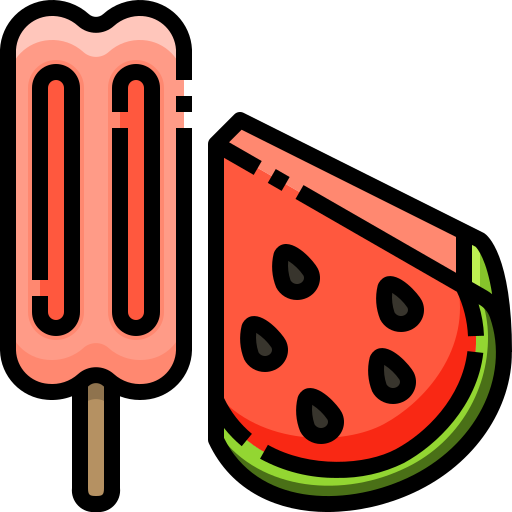 Мороженое Justicon Lineal Color иконка