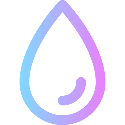 Waterdrop Super Basic Rounded Gradient icon