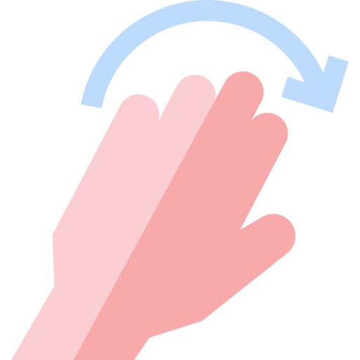 Рука Basic Straight Flat иконка