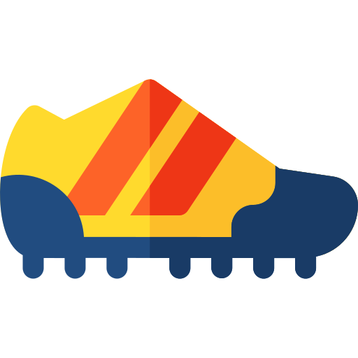 Football boots Basic Rounded Flat icon
