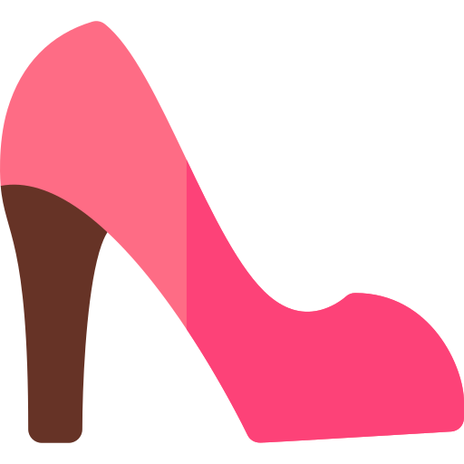 High heel Basic Rounded Flat icon