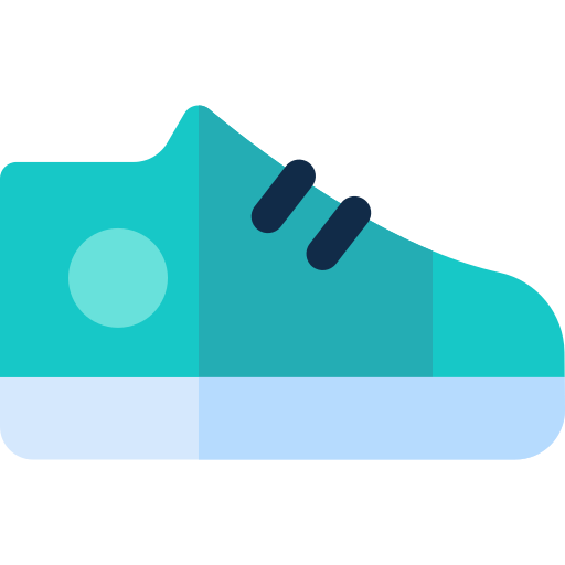 Sneaker Basic Rounded Flat icon