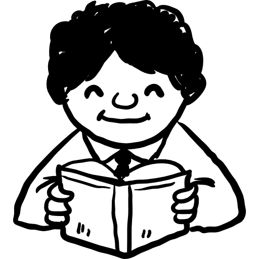 Teacher Hand Drawn Black icon