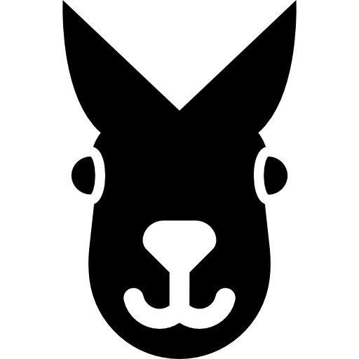 känguru Basic Rounded Filled icon