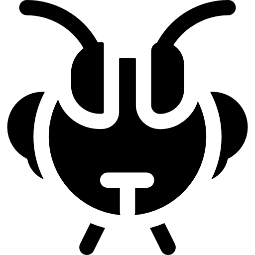 mariposa Basic Rounded Filled icono