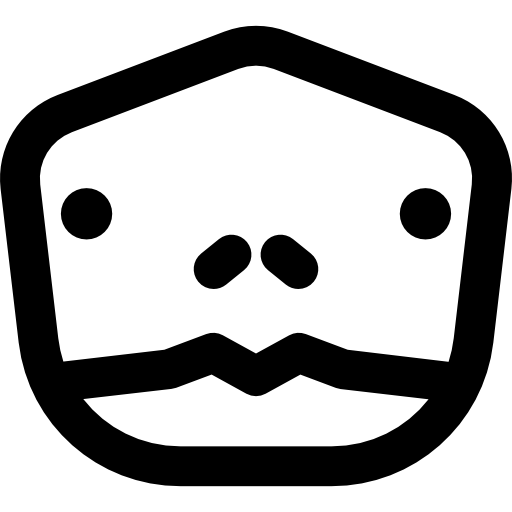 Turtle Basic Rounded Lineal icon