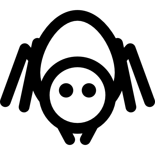araña Basic Rounded Lineal icono