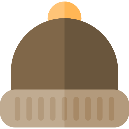 冬用の帽子 Basic Rounded Flat icon
