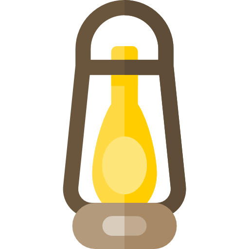 Lantern Basic Rounded Flat icon