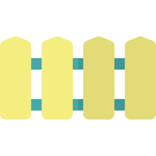 schutting Basic Rounded Flat icoon