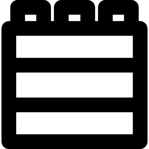 Blocks Basic Rounded Lineal icon