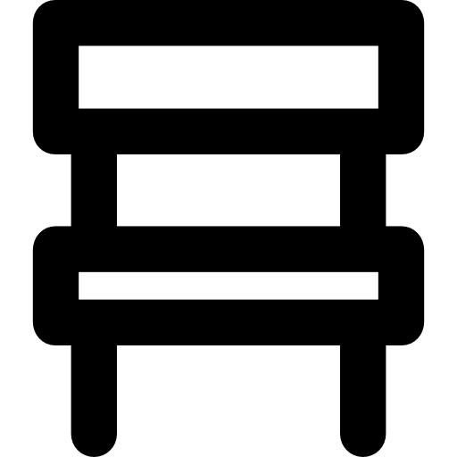 krzesło Basic Rounded Lineal ikona