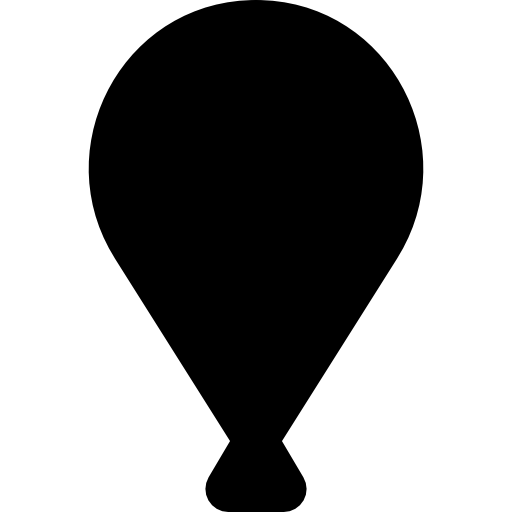 ballon Basic Rounded Filled icoon