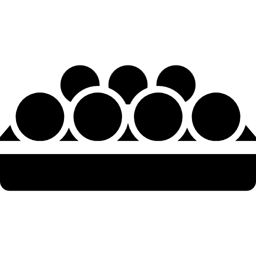 basen z piłeczkami Basic Rounded Filled ikona