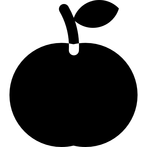 appel Basic Rounded Filled icoon